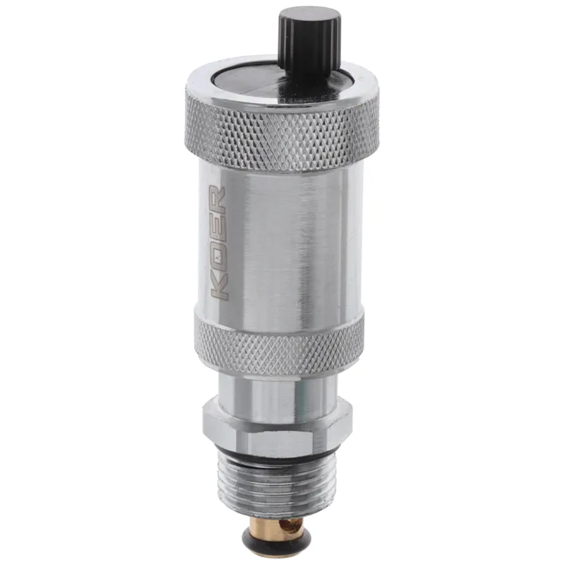 Воздухоотводчик автоматический прямой с обратным клапаном 1/2” Koer KR.1254