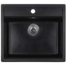 Мийка кухонна Zerix ZS-5751S-03 Чорна