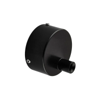 Чашка декоративная Mixxus TCC-01 BLACK (круглая) для маскировки кабеля (цвет черный)