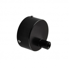 Чашка декоративна Mixxus TCC-01 BLACK (кругла) для маскування кабелю (колір чорний)