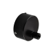 Чашка декоративна Mixxus TCC-01 BLACK (кругла) для маскування кабелю (колір чорний)