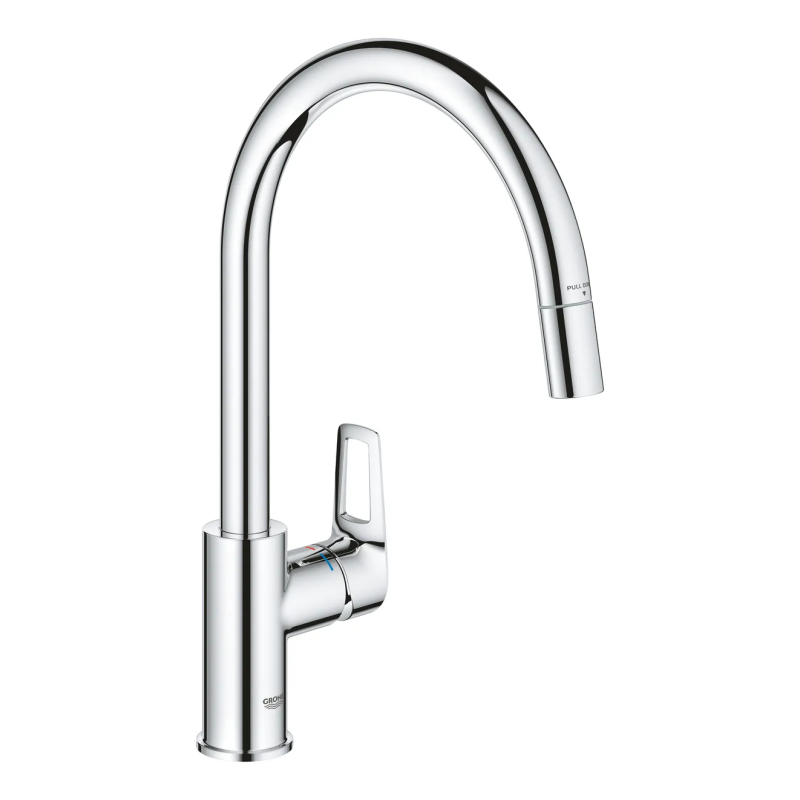 Однорычажный смеситель для кухни Grohe BauLoop New