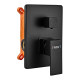 Встраиваемая душевая система Haiba Kubus 009 (Inner) Black