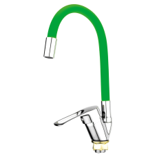 Смеситель для кухни Mixxus FANY 011 (Nut) Refl.Green (без подводки)