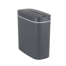Мусорное ведро сенсорное овальное Mixxus Flat-TC0109 Graphite 9 л цвет графит