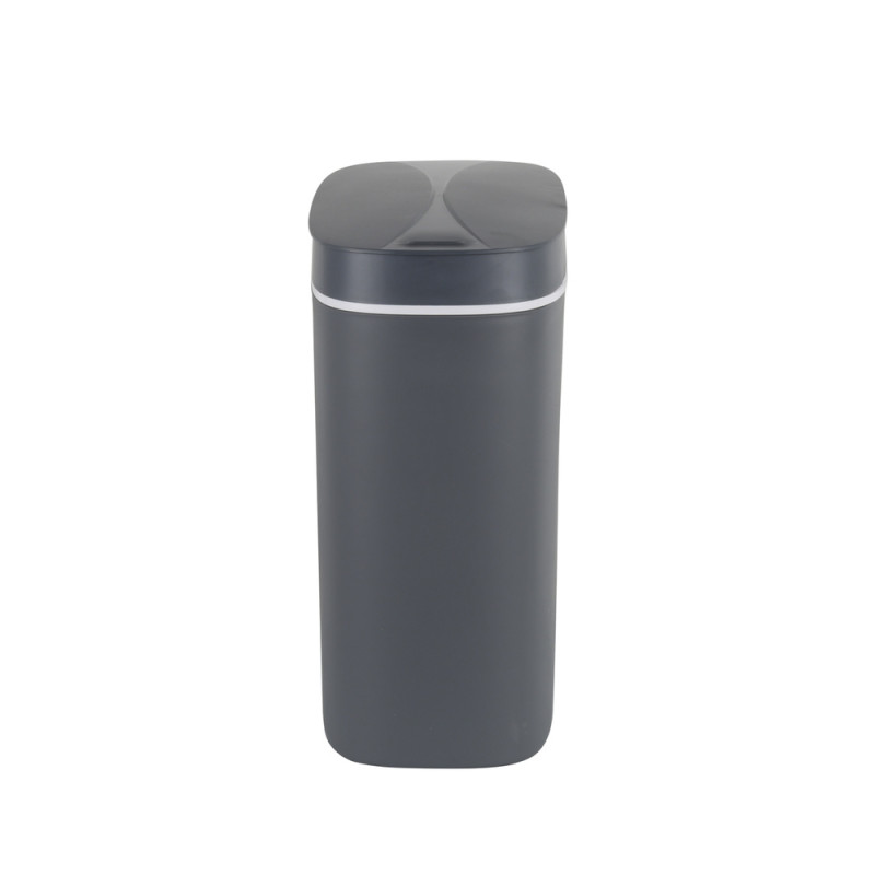 Мусорное ведро сенсорное овальное Mixxus Flat-TC0109 Graphite 9 л цвет графит