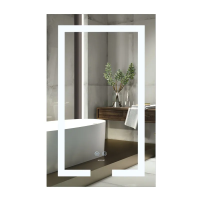 Зеркало Mixxus HARD MR07-50x80 с Led Touch, Anti-fog, димером, регулятором яркости