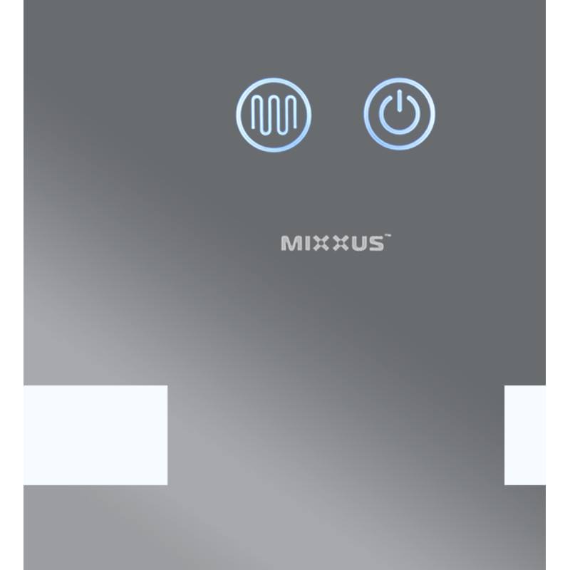 Зеркало Mixxus HARD MR07-50x80 с LED Touch, Anti-fog, димером, регулировкой яркости