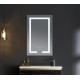 Зеркало Mixxus HARD MR07-50x80 с LED Touch, Anti-fog, димером, регулировкой яркости