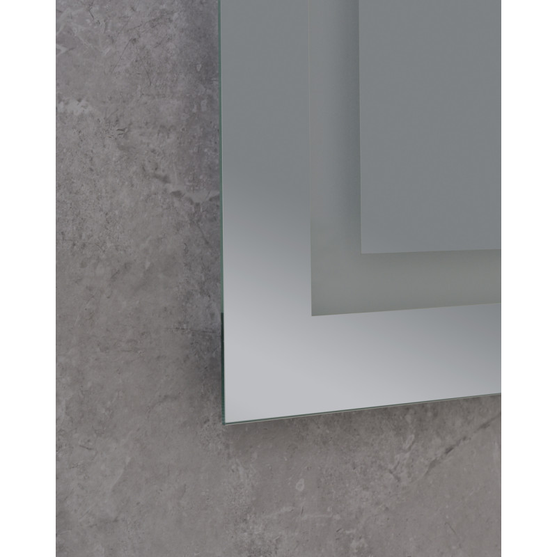 Зеркало Mixxus HARD MR07-50x80 с LED Touch, Anti-fog, димером, регулировкой яркости