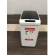 Мусорное ведро сенсорное прямоугольное Koer TC-020408-08 8 л цвет белый