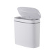 Мусорное ведро сенсорное овальное Mixxus Flat-TC0109 White 9 л цвет белый