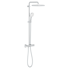 Душевая система с термостатом для настенного монтажа Grohe Tempesta System 250 Cube