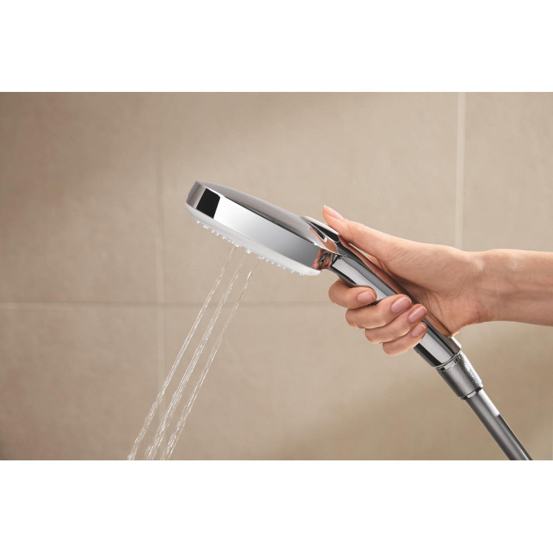 Душевая система с термостатом для настенного монтажа Grohe Tempesta System 250 Cube