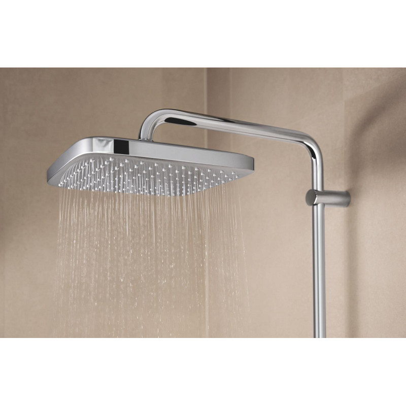 Душевая система с термостатом для настенного монтажа Grohe Tempesta System 250 Cube