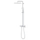 Душевая система с термостатом для настенного монтажа Grohe Tempesta System 250 Cube