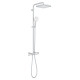 Душевая система с термостатом для настенного монтажа Grohe Tempesta System 250 Cube