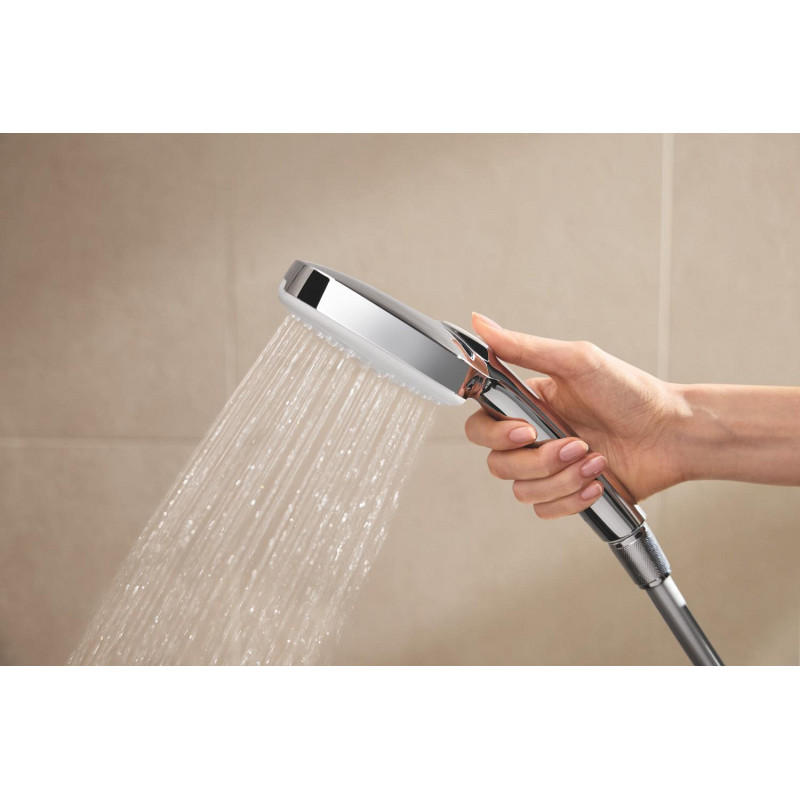Душевая система с термостатом для настенного монтажа Grohe Tempesta System 250 Cube