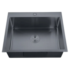 Мойка из нерж. стали ZERIX ZH6050-215 NANO-BLACK (3.0/0.8)