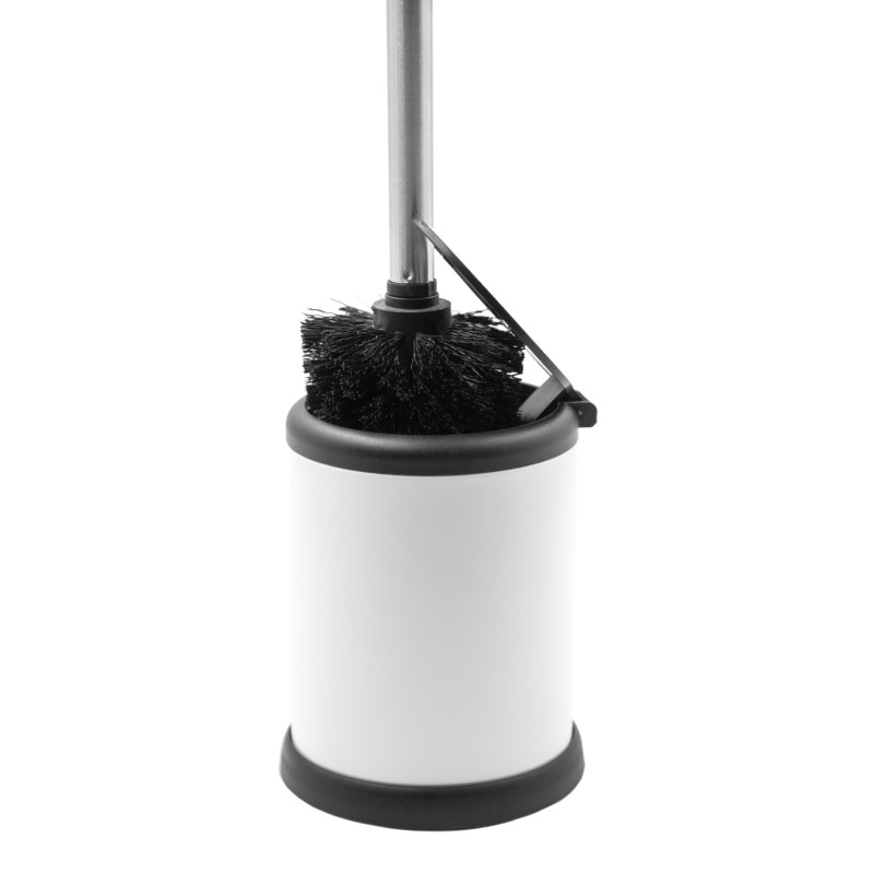 Ершик для унитаза напольный Mixxus Topper-TB0201 White цвет белый
