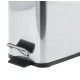 Мусорное ведро с плавным закрытием прямоугольное Zerix Sansa-TC0105 SS Color 5л цвет нержавейка (ZX