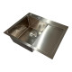 Мойка из нержавеющей стали Mixxus MH6350L Nano-Silver (3.0/0.8) цвет нержавейка