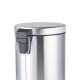 Мусорное ведро с плавным закрытием круглое Mixxus Ellipse-TC0205 SS Color 5л цвет нержавейка (MI707