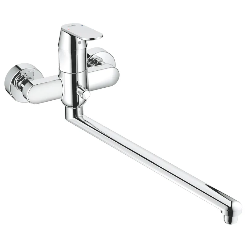Смеситель для ванны с длинным изливом Grohe Eurosmart Cosmopolitan