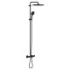 Душевая система настенного монтажа Grohe Tempesta System 250 Cube с термостатом для ванны (26691243