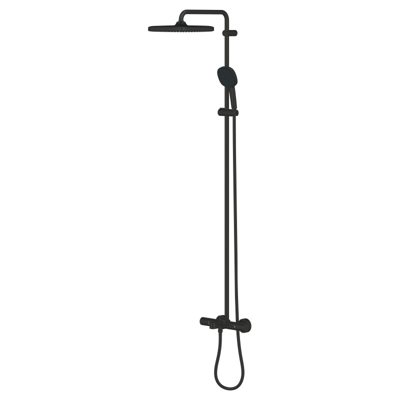 Душевая система настенного монтажа Grohe Tempesta System 250 Cube с термостатом для ванны (26691243