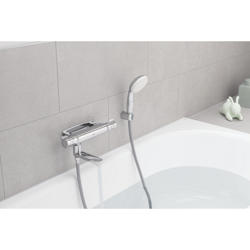 Поворотный излив Grohe со встроенным переключателем