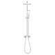 Душевая система Grohe Tempesta System 250 Cube с однорычажным смесителем настен. монтажа
