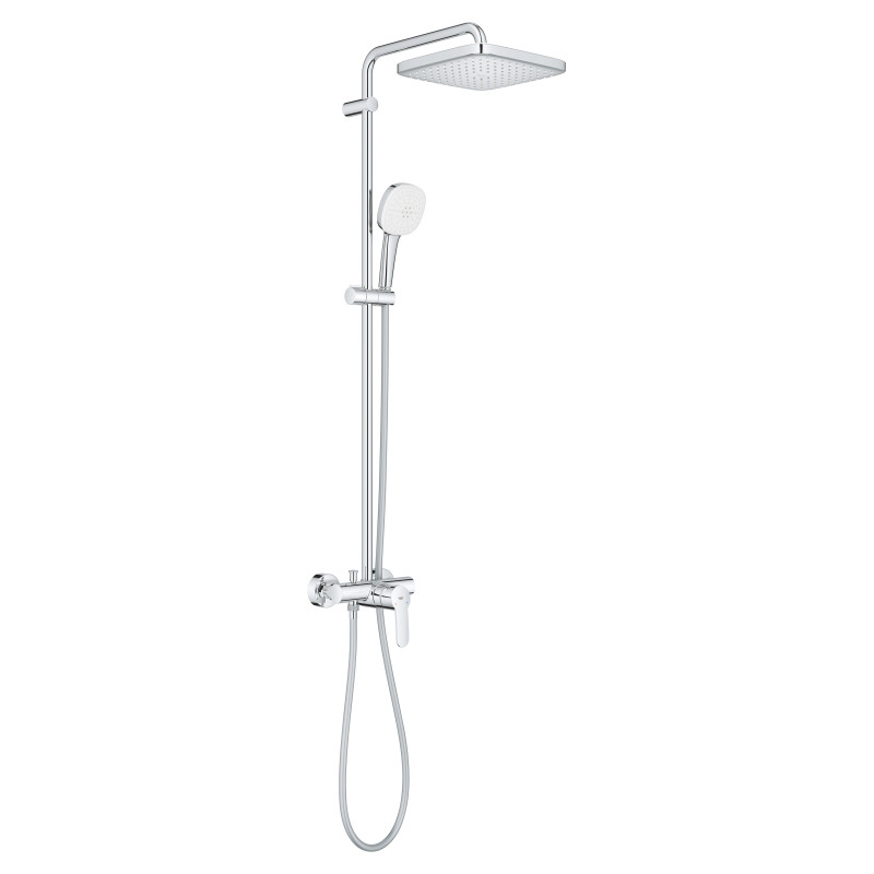 Душевая система Grohe Tempesta System 250 Cube с однорычажным смесителем настен. монтажа