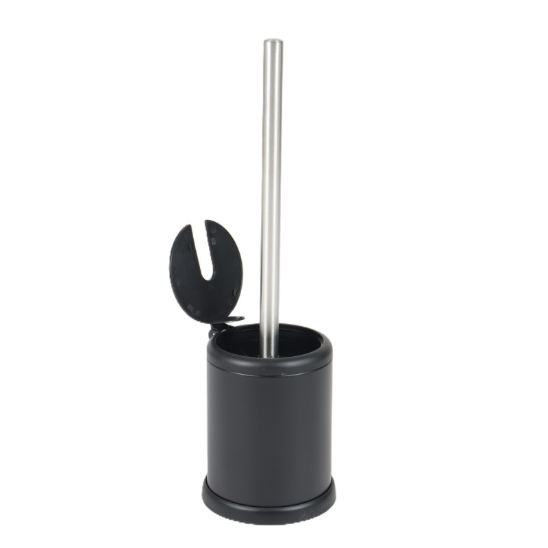 Ершик для унитаза напольный Mixxus Topper-TB0201 Black цвет черный