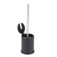 Ершик для унитаза напольный Mixxus Topper-TB0201 Black цвет черный