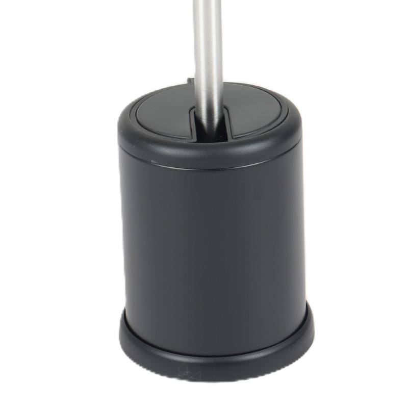 Ершик для унитаза напольный Mixxus Topper-TB0201 Black цвет черный