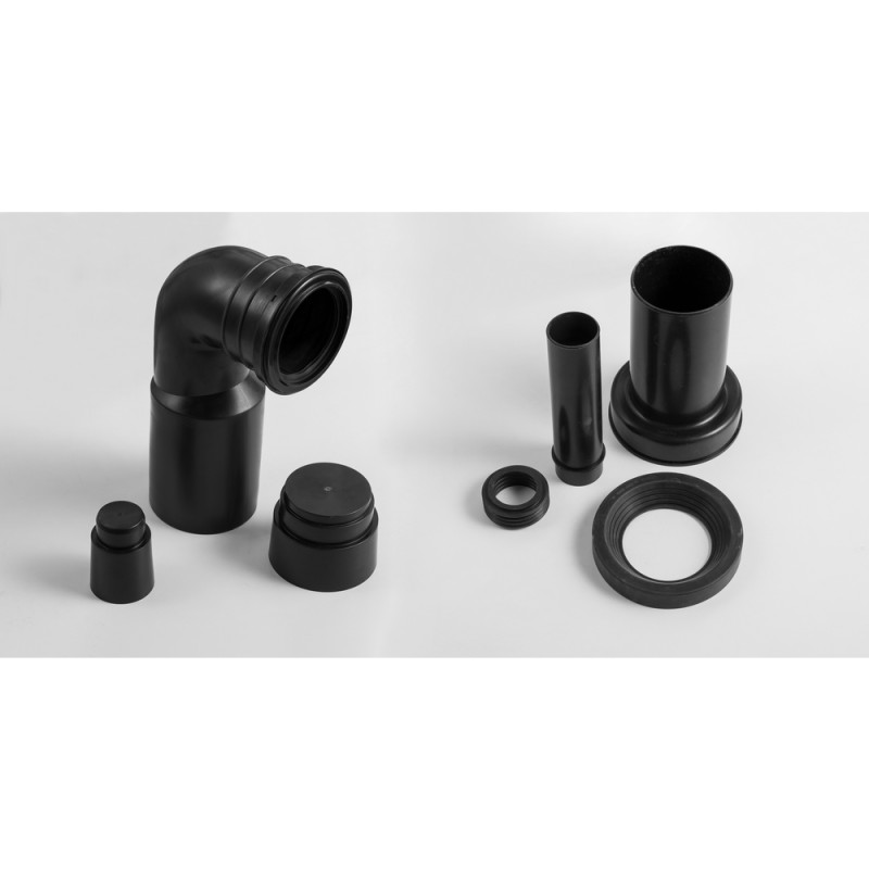 Комплект установочный для унитаза Koer KT-0502-05 (с пан. смыва KT-0602-05 Черная матовая + звукоиз