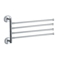 Полотенцедержатель поворотный Zerix Z1614 (четыре планки)