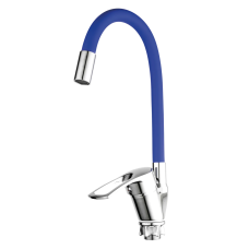 Смеситель для кухни Mixxus FANY 011 (Nut) Refl.Blue (без подводки)