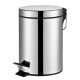 Мусорное ведро круглое Zerix Solo-TC0103 SS Color 3 л цвет нержавейка
