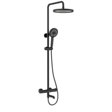 Душевая колонна с термостатическим смесителем Koer KB-57029-05 3 функции, цвет черный