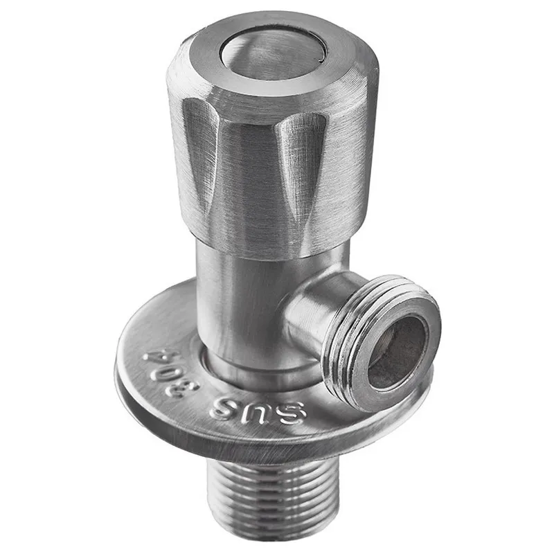 Кран для подключ. сантехприборов Zerix VAL-04-1/2x1/2 с нерж. ст.SUS304