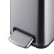 Мусорное ведро с плавным закрытием прямоугольное Mixxus Premium Quadro-TC0105 SS Color 5л цвет нерж