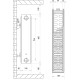Стальной радиатор Europroduct 22 x 600 x 800 (боковое подкл.)