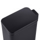 Мусорное ведро с плавным закрытием прямоугольное Mixxus Premium Quadro-TC0105 Black 5 л цвет черный