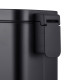 Мусорное ведро с плавным закрытием прямоугольное Mixxus Premium Quadro-TC0105 Black 5 л цвет черный