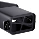 Мусорное ведро с плавным закрытием прямоугольное Mixxus Premium Quadro-TC0105 Black 5 л цвет черный