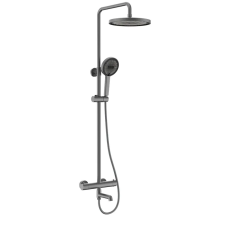 Душевая колонна с термостатическим смесителем Koer KB-57029-07 3 функции, цвет графит