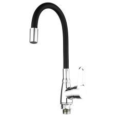 Смеситель для кухни Mixxus Elba 014 (Nut) Refl.Black. (без подводки)