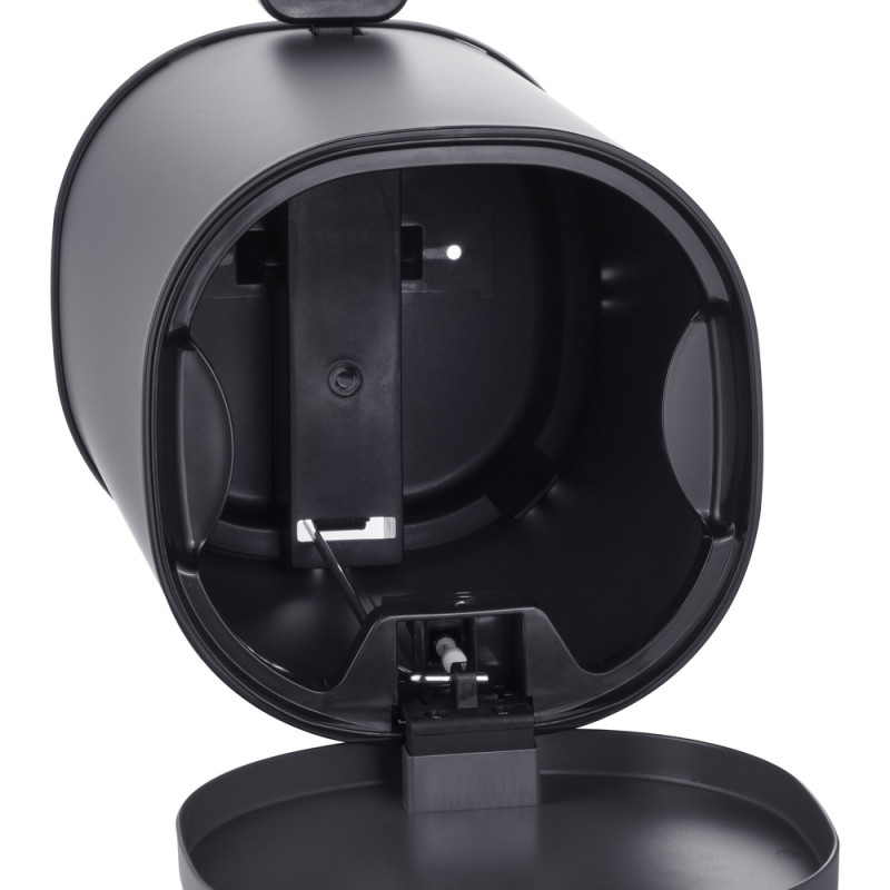 Мусорное ведро с плавным закрытием овальное Mixxus Premium Olivary-TC0105 Graphite 5 л цвет графит
